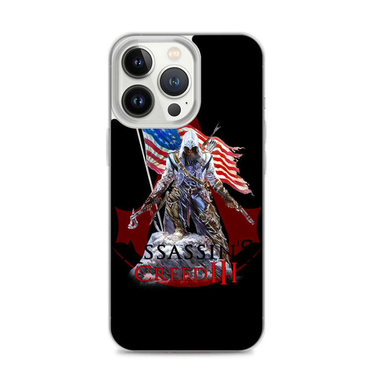 Assassin Creed 3 American Flag iPhone 14 Pro Case