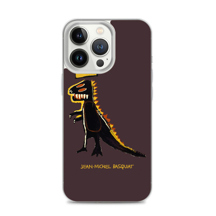 Basquiat Dinosaur iPhone 14 Pro Case
