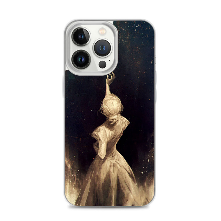 The Old Astronomer Girl iPhone 14 Pro Case