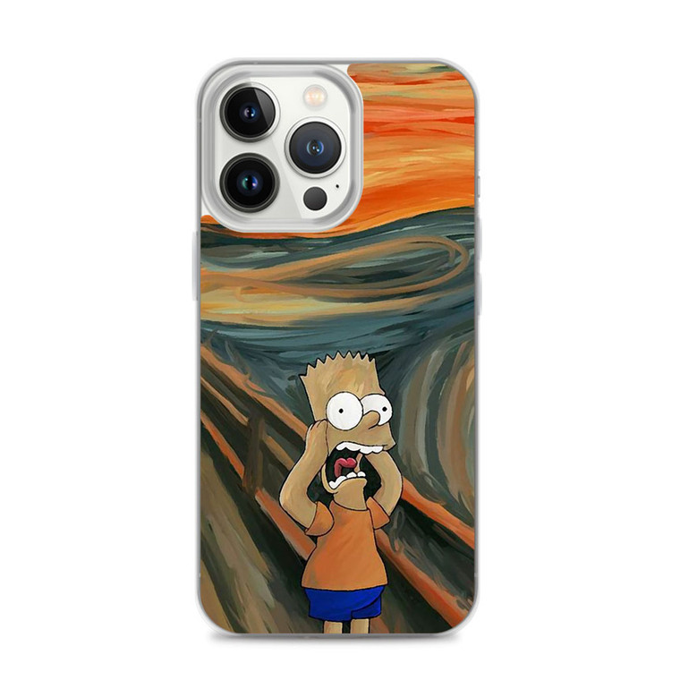 The Simpsons Bart Scream iPhone 14 Pro Case