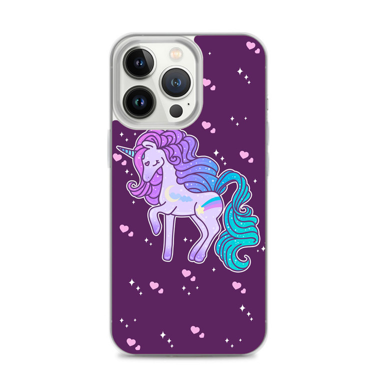 Unicorn Full Of Star With Love iPhone 14 Pro Case