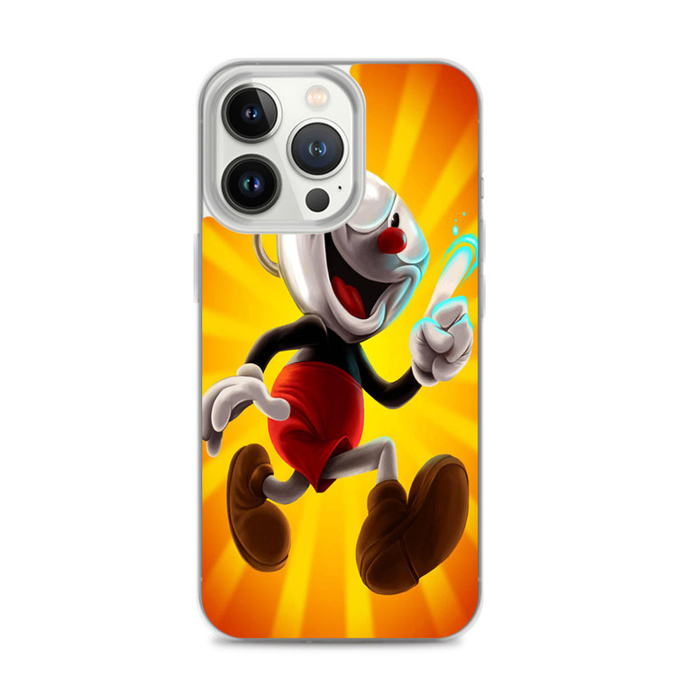 Cuphead Mickey Mouse Style iPhone 14 Pro Max Case