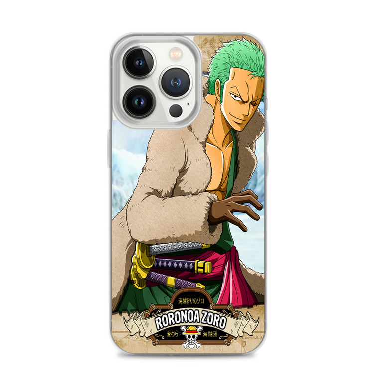 Roronoa Zoro One Piece iPhone 14 Pro Max Case