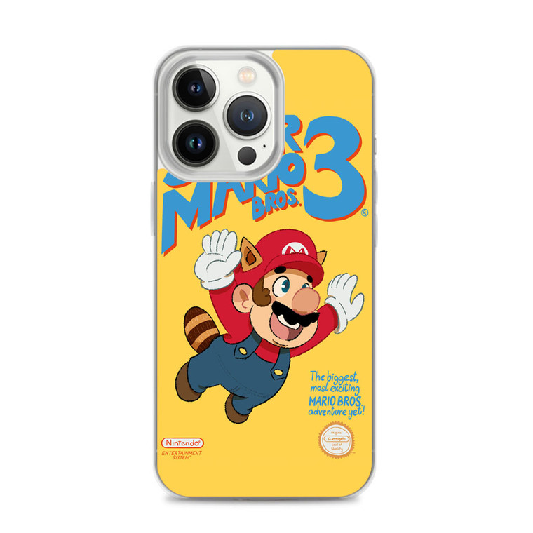 Super Mario Bros3 Nitendo Game Version iPhone 14 Pro Max Case
