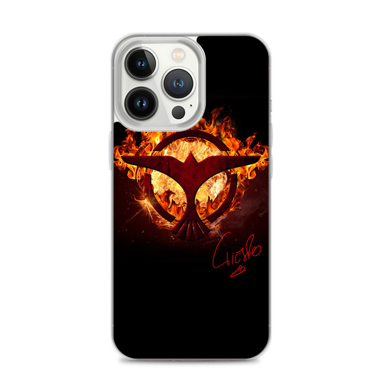 Tiesto Fire Logo iPhone 14 Pro Max Case