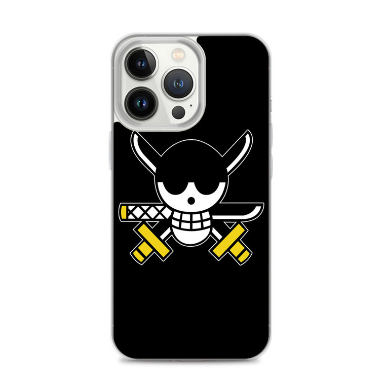 Zoro Onepiece Blackflag iPhone 14 Pro Max Case
