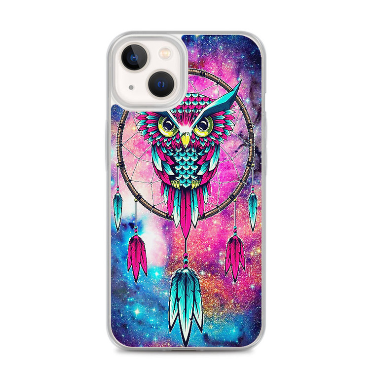 Vertical Owl Prints Diamond Paintings iPhone 14 Case