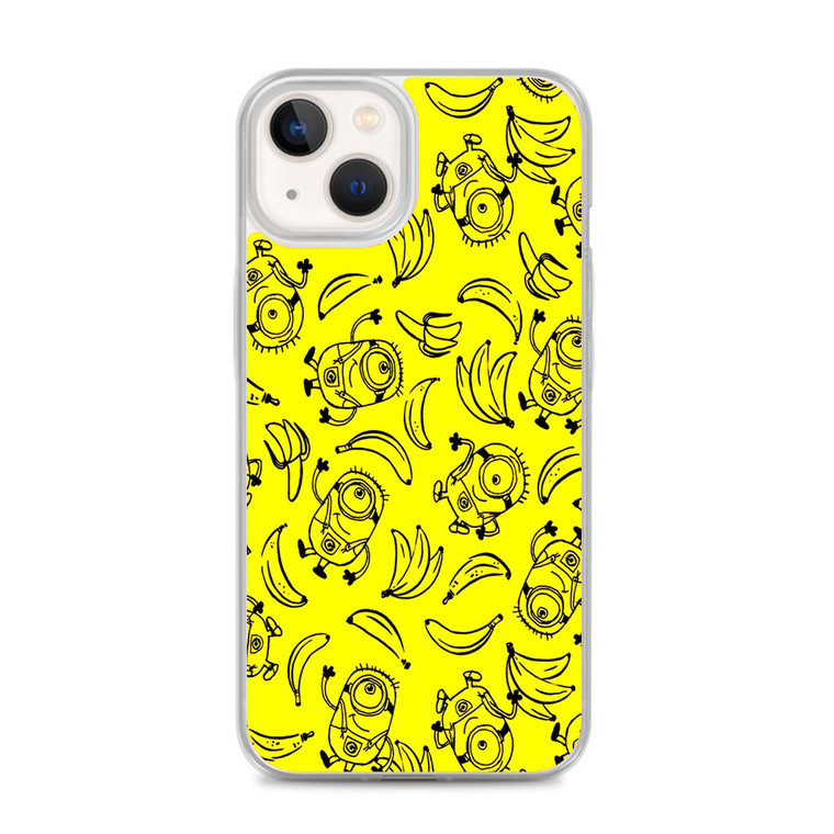 Yellow Minions iPhone 14 Case