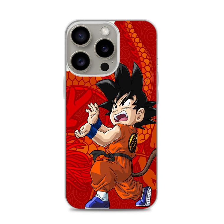 Son Goku Kids iPhone 15 Pro Max Case