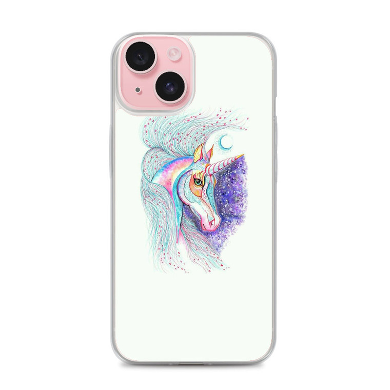 Unicorn Galaxy iPhone 15 Case