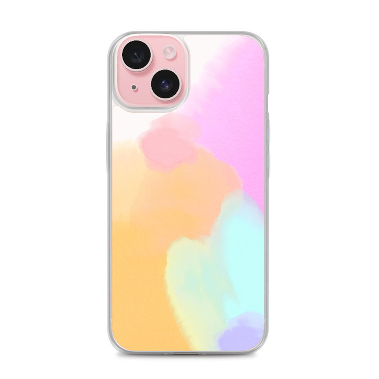Colorful Watercolour iPhone 15 Plus Case