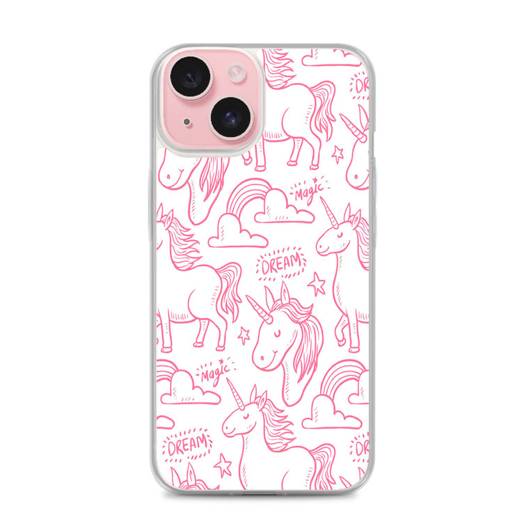 Unicorn Magic Dream iPhone 15 Plus Case