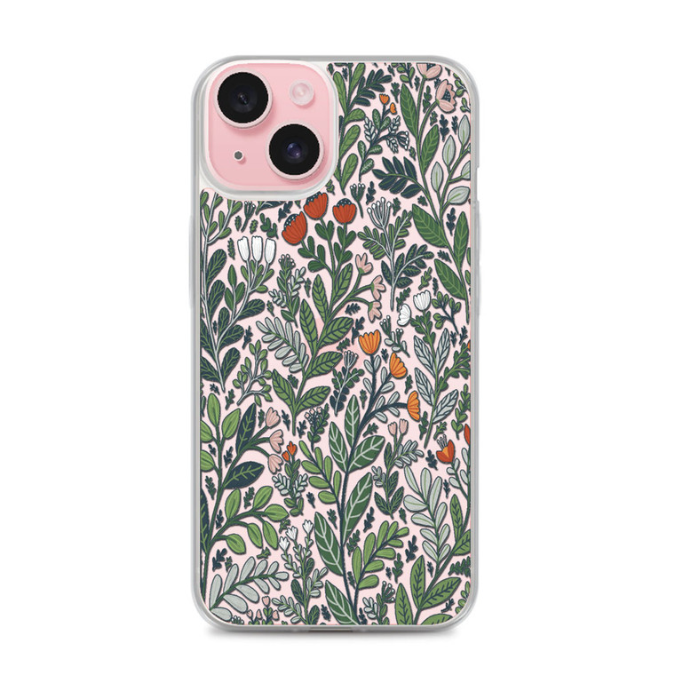Wilderness Of Green Nature Wallpaper iPhone 15 Plus Case