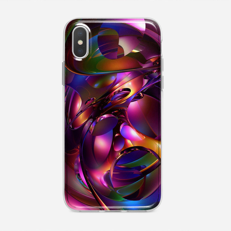 Free 3D Abstract iPhone XS Max Case