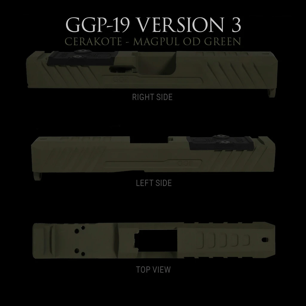 GGP-19 Version 3 Slides for Glock® 19 OD