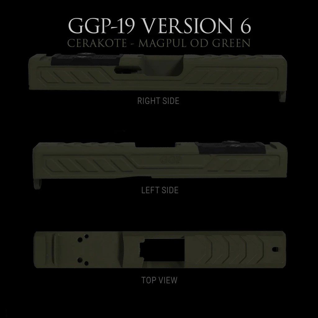 GGP-19 Version 6 Slides for Glock® 19 OD
