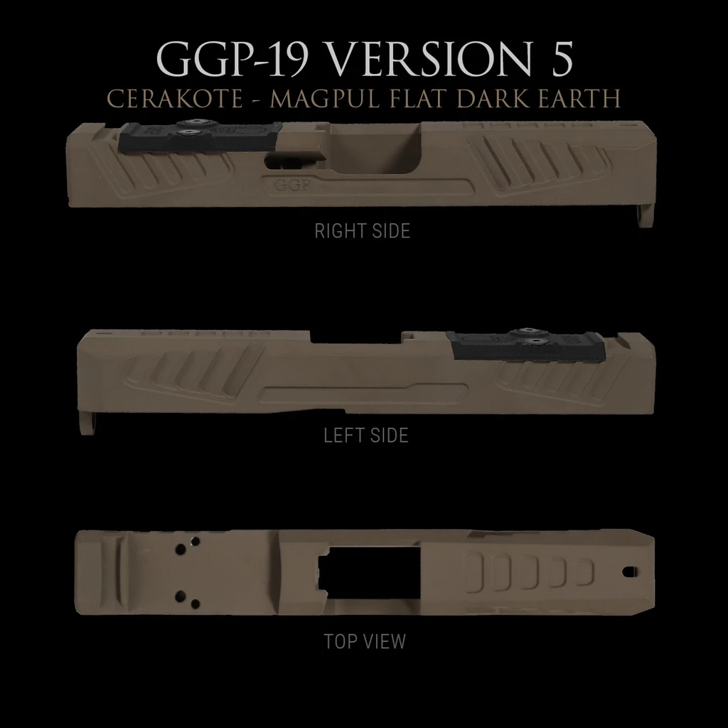 GGP-19 Version 5 Slides for Glock® 19 FDE