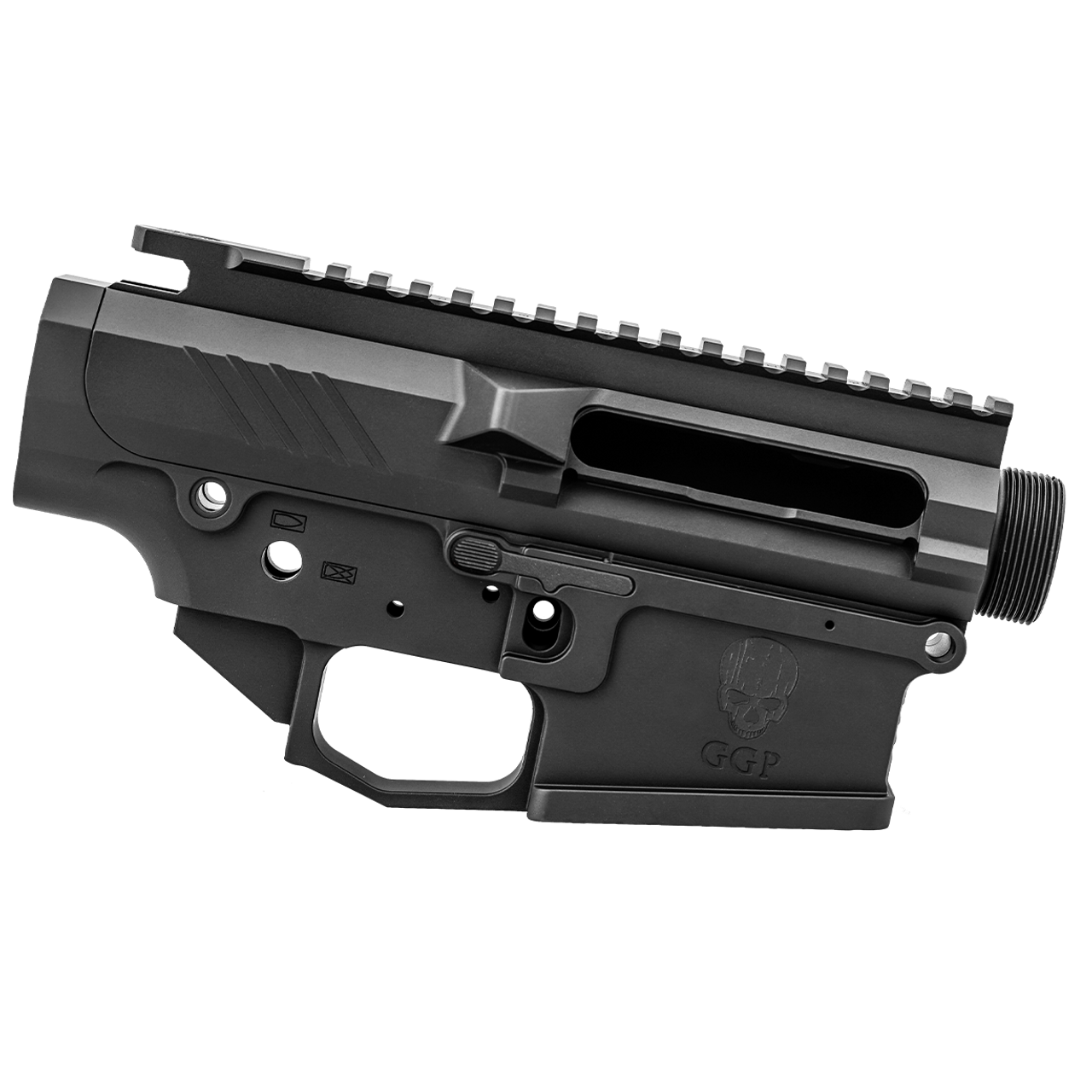 GGP AR MKII Billet AR-10 Receiver Set™ - Grey Ghost Precision