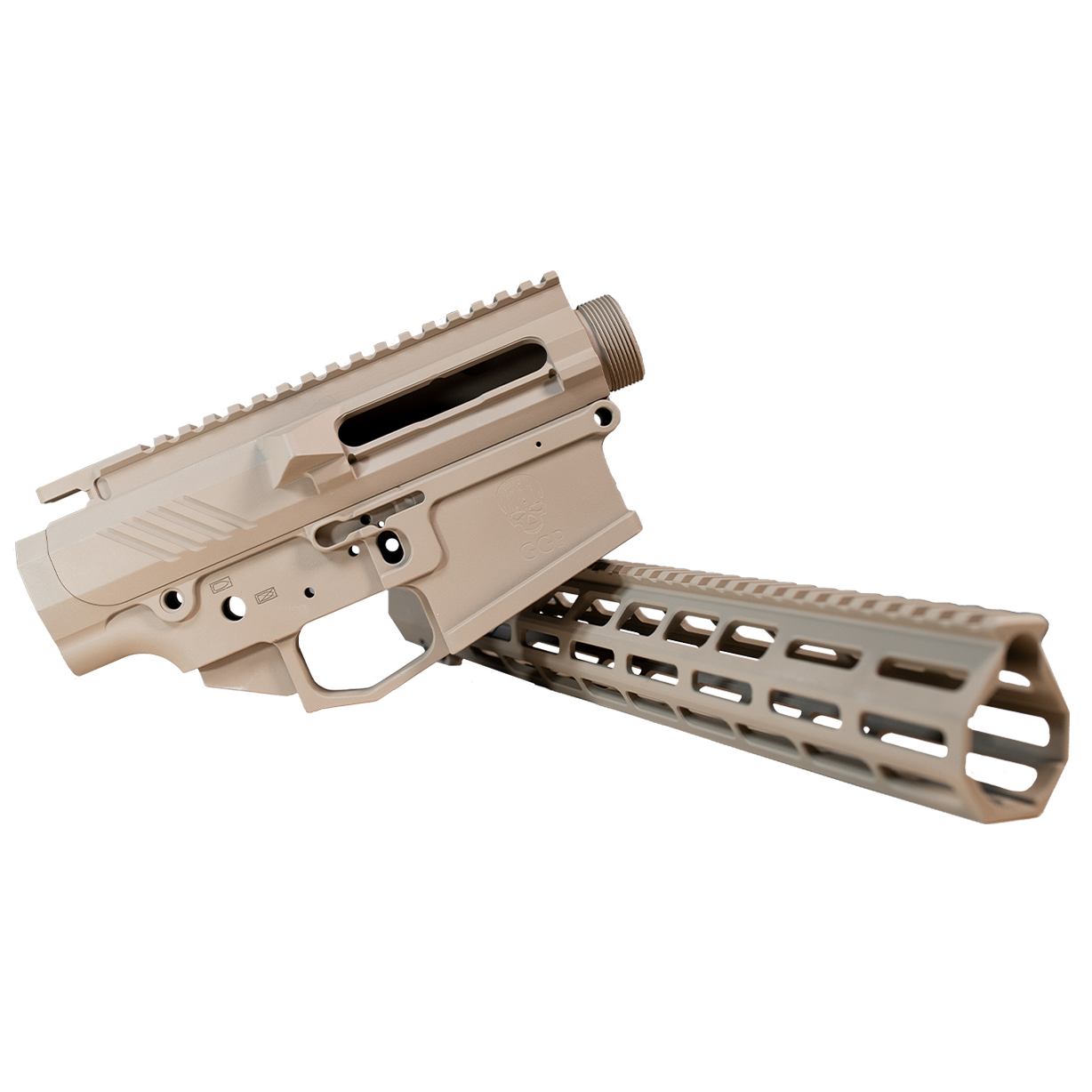 Cerakoted GGP AR MKII Billet AR-10 Builder Set - Grey Ghost Precision