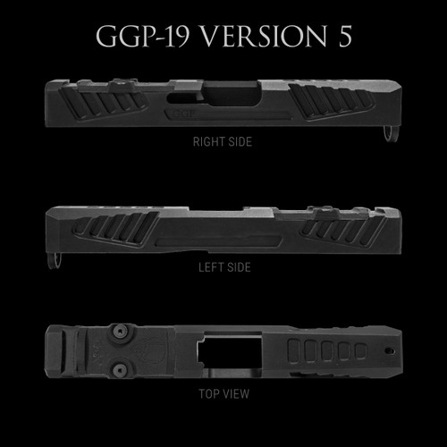 GGP-19 STRIPPED SLIDE - FITS GLOCK® 19 GEN 5 GGP-19 STRIPPED SLIDE - FITS GLOCK® 19 GEN 5