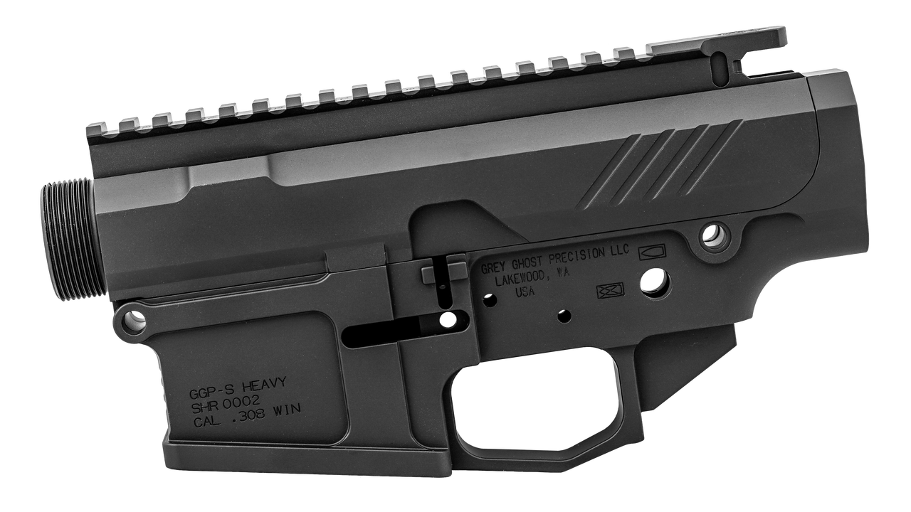 GGP AR MKII Billet AR-10 Receiver Set™ - Grey Ghost Precision