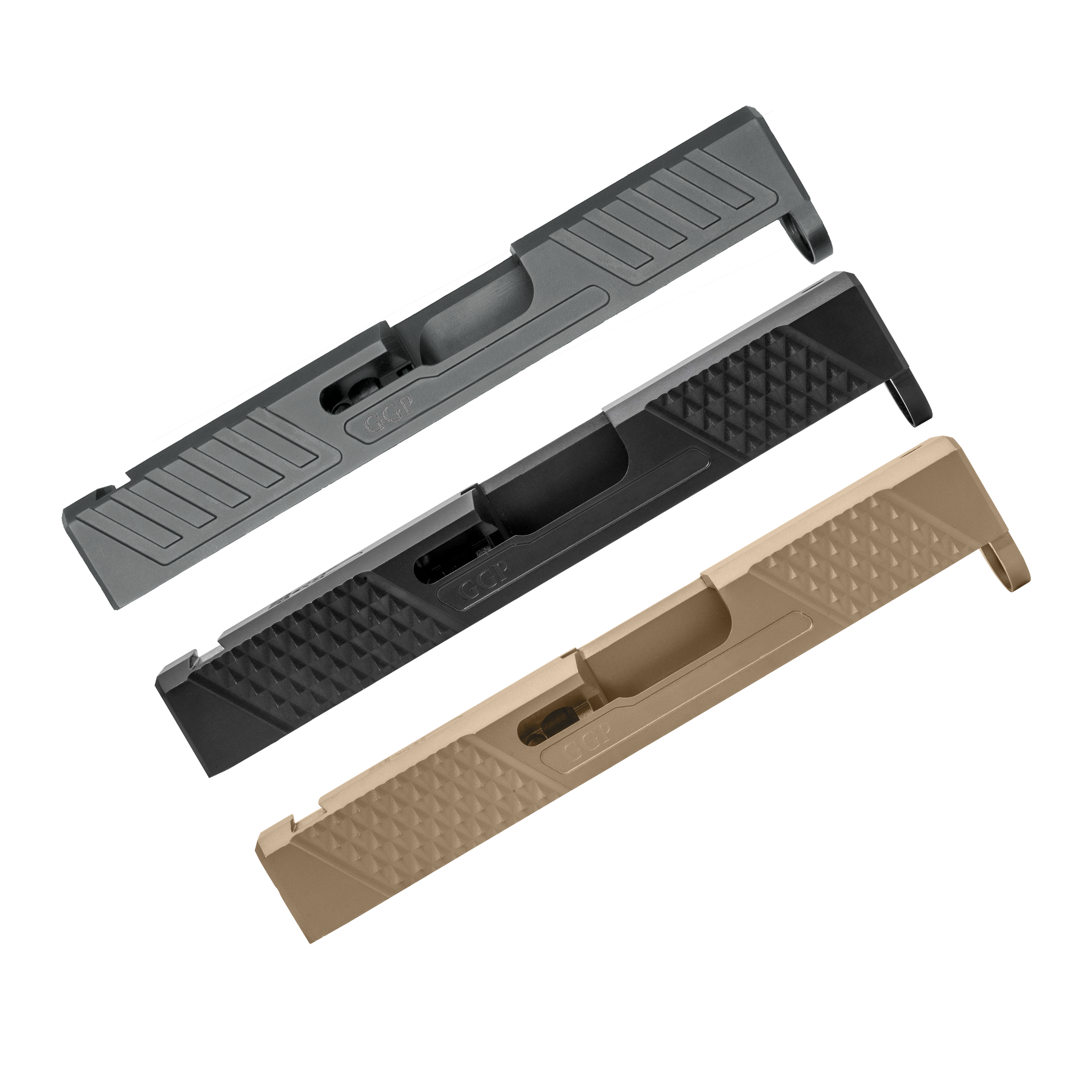 SPG43 STRIPPED SLIDE - FITS GLOCK® 43 AND 43X - Grey Ghost Precision