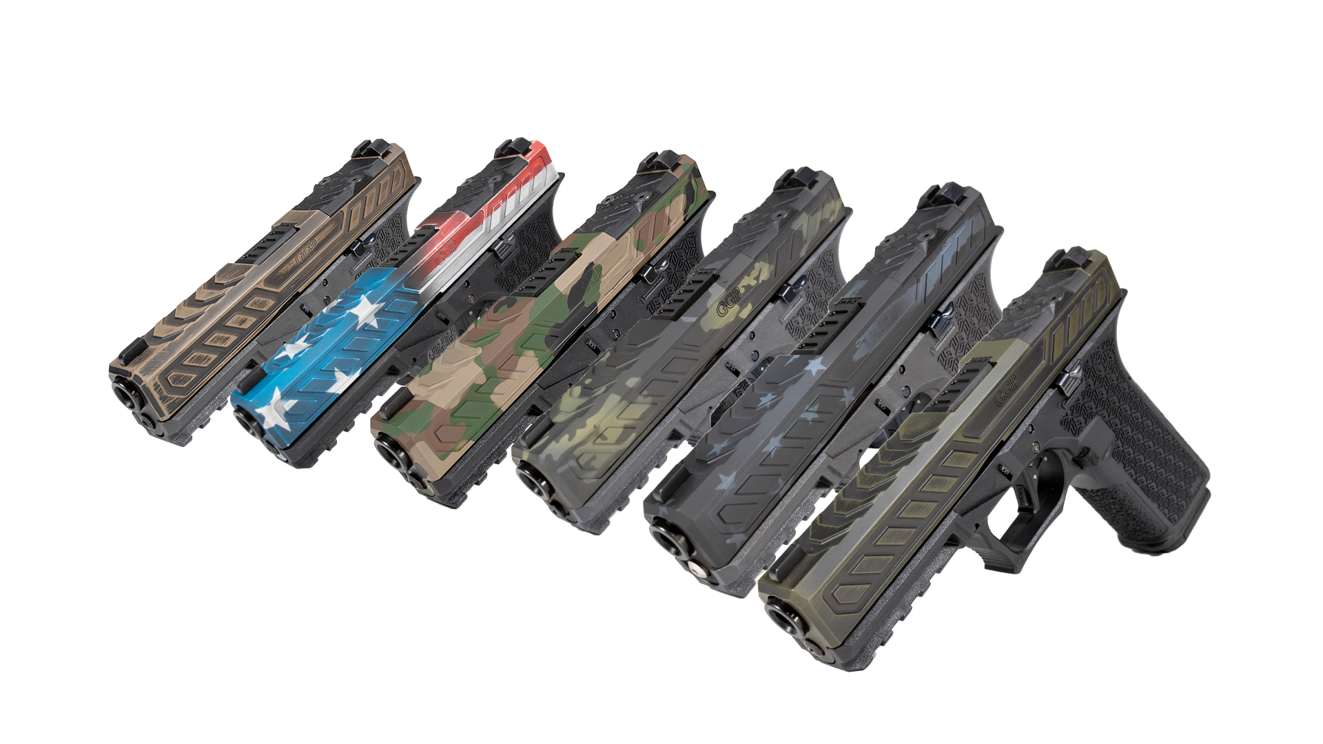 V1 Full Size Combat Pistol Grey Frame - Grey Ghost Precision