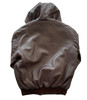 Brown Hooded Butter Soft Leather Jacket 