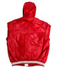 Butter Soft Red and White Leather Tracksuit 