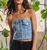 Denim Corset