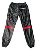 Red and Black Leather Track Suit for men 