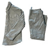 Lightweight Grey Suede Pants Set 