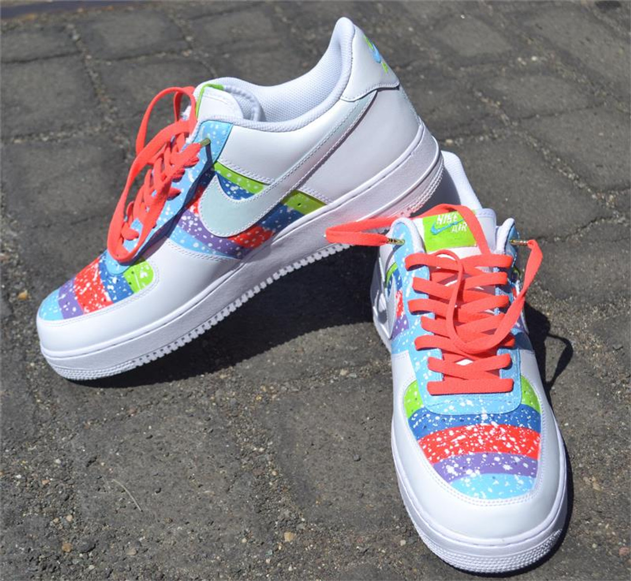 Spray Custom Air Force One Sneakers