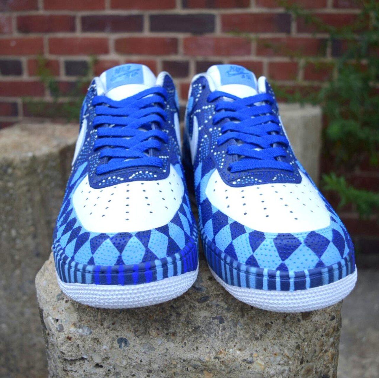 air force one high top blue