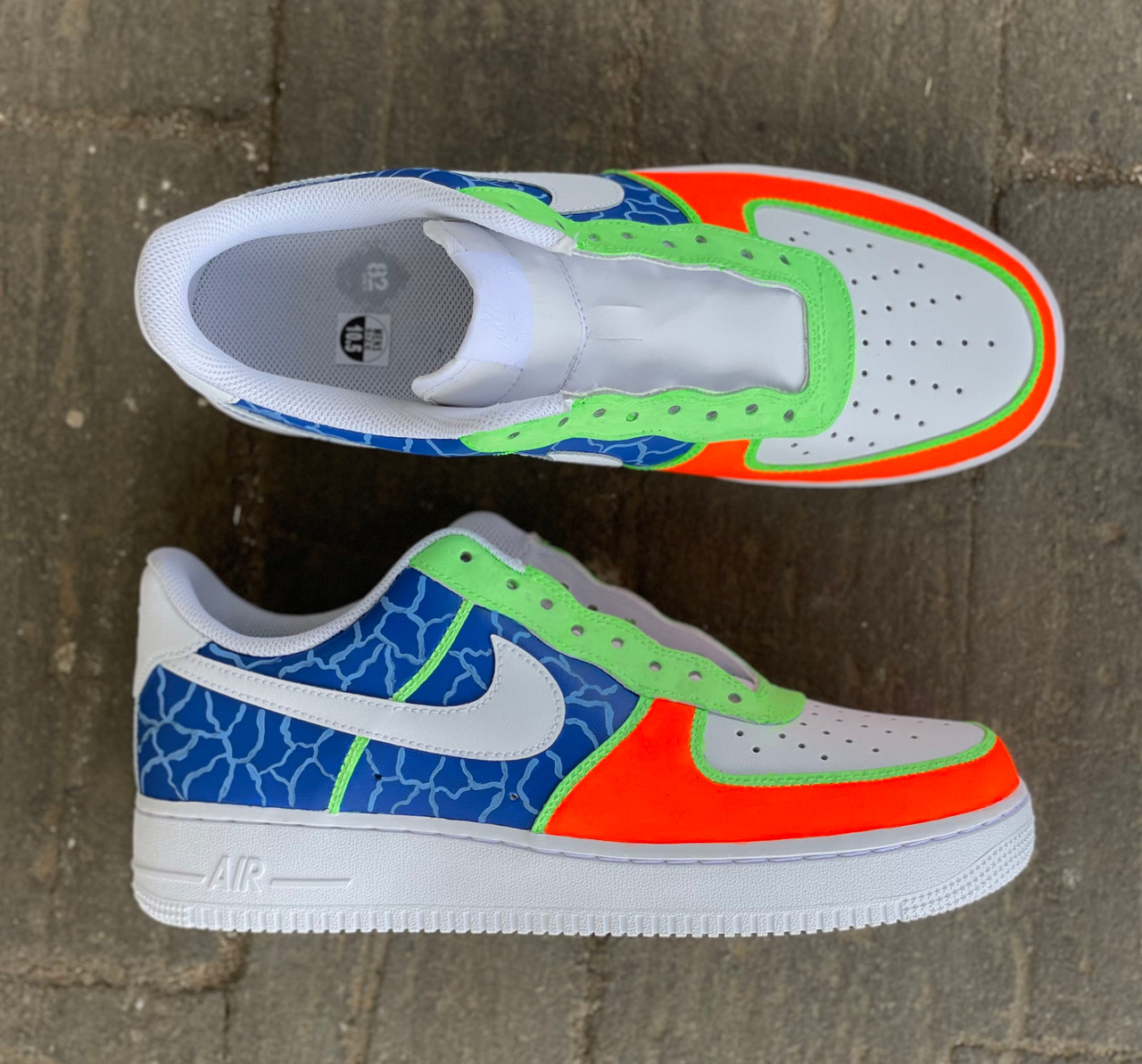 Mens Hand Painted Nike Air Force Ones 6 / Air Force 1 07' Low