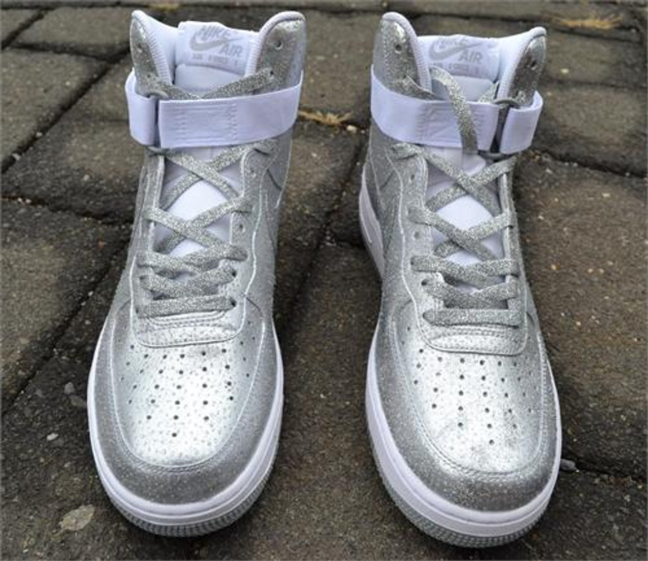 Silver Dollar Custom Air Force One Sneakers