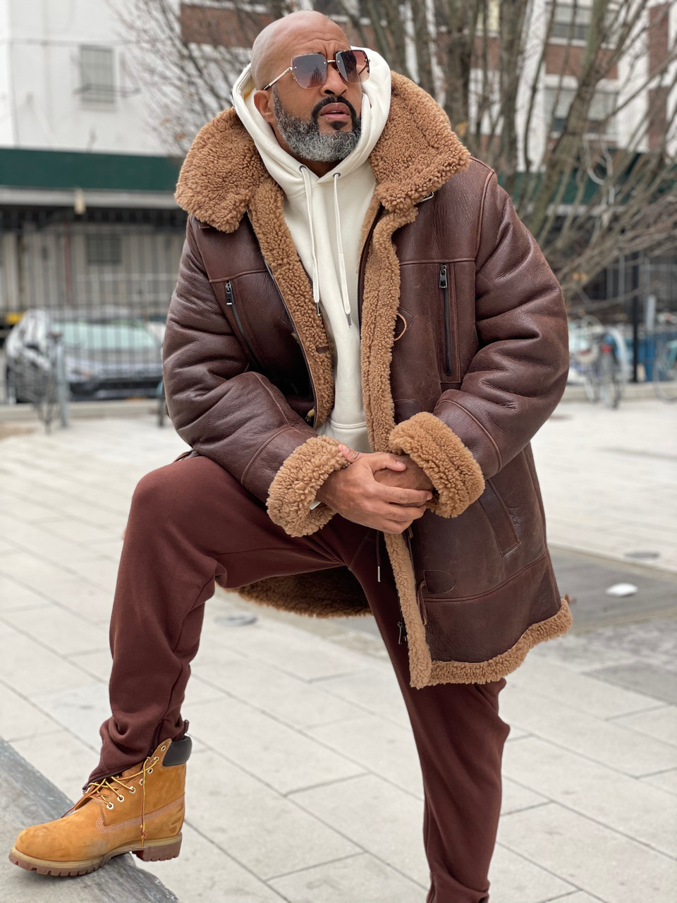 western sheepskin jacket