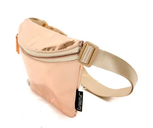 rose gold fanny pack