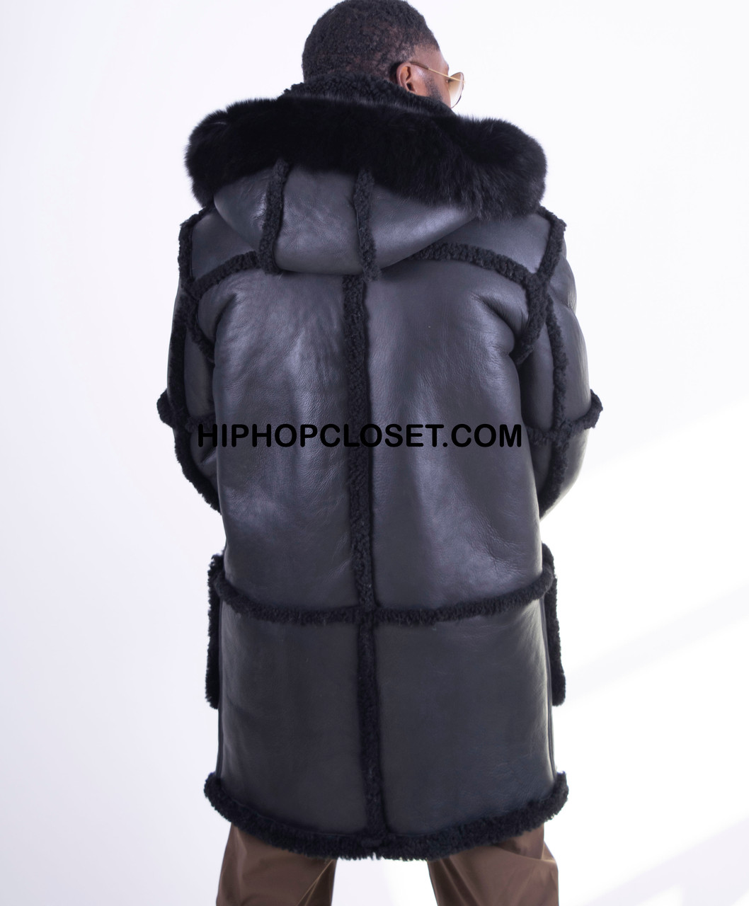 all blacks hooded jacket