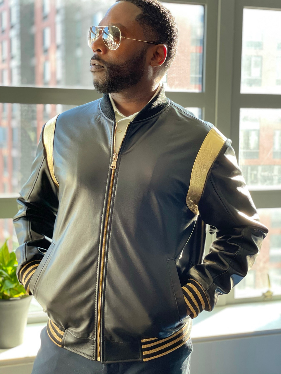 Jakewood Butter Soft Baseball Leather Jacket