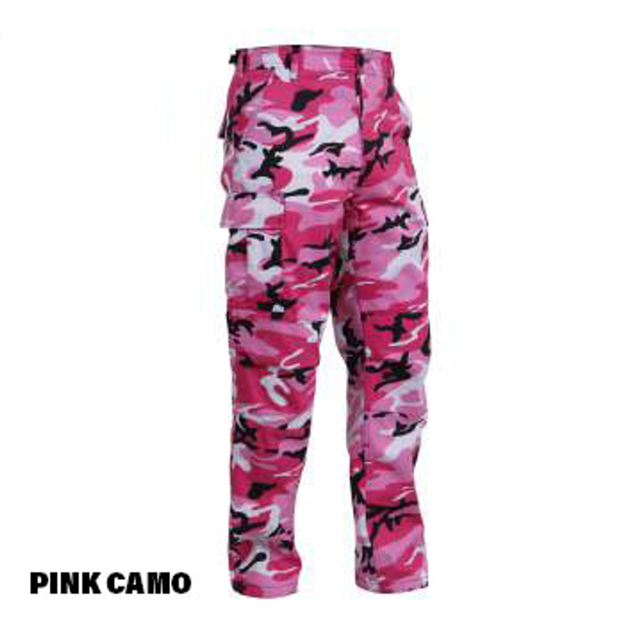 Pink Camo Cargo Pocket BDU Rothco Pants
