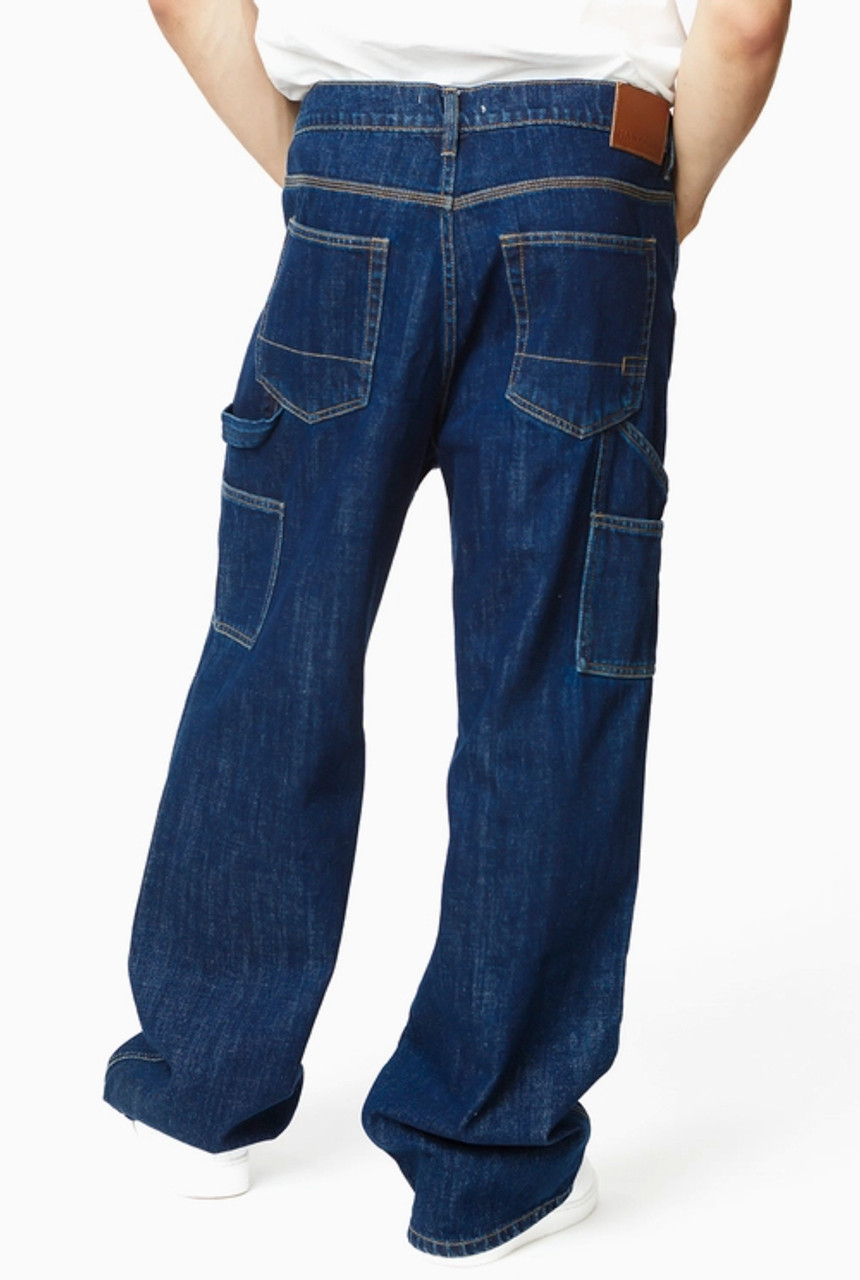 Mens Baggy Denim Carpenter Jeans | HipHopCloset.com