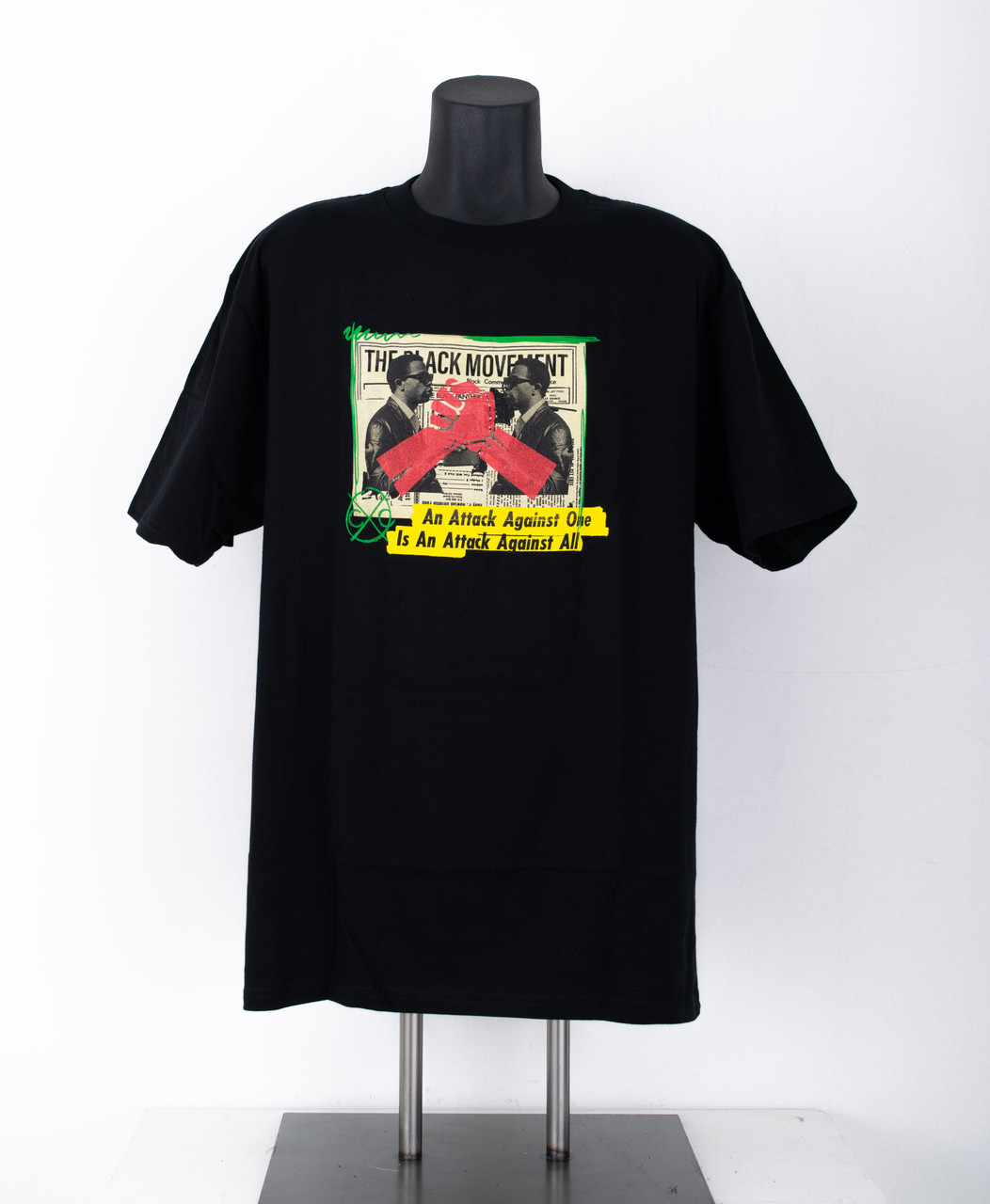 Cross Colours The Black Movement Tee Shirt | HipHopCloset.com