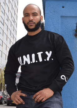 UNITY Black Mens Sweatshirt 
