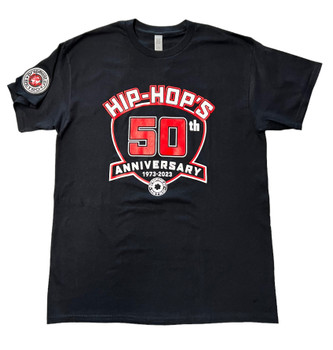 Hip Hop 50th Anniversary Black T-Shirt