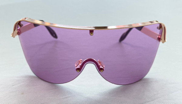 Oversized Purple Colored Sunglasses