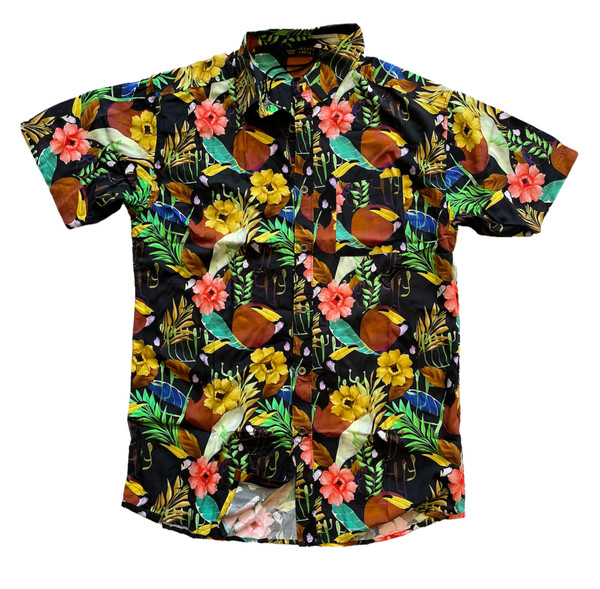 Flower Print Shorts Set top part of 2 piece set