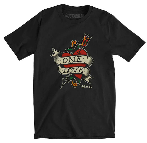 Nas One Love Tee Shirt