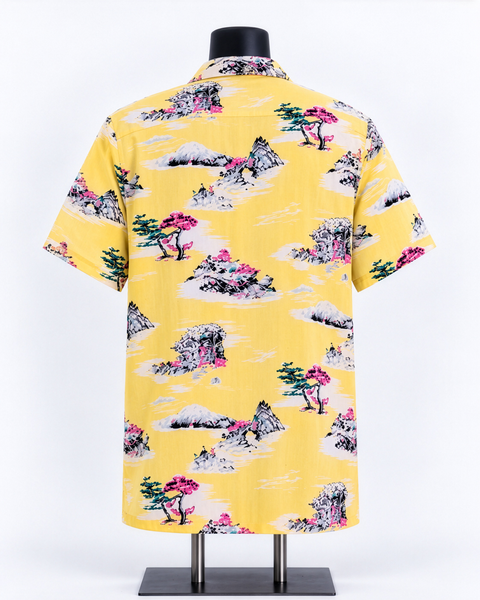 cult of individuality Relaxed fit short sleeve graphic shirt back view