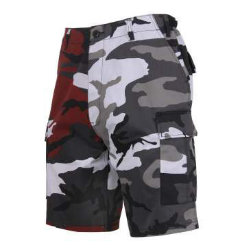 Rothco Two Tone Camo BDU Short Woodland/Tri-Color